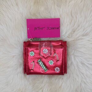 Betsey Johnson Christmas Candies Card Case